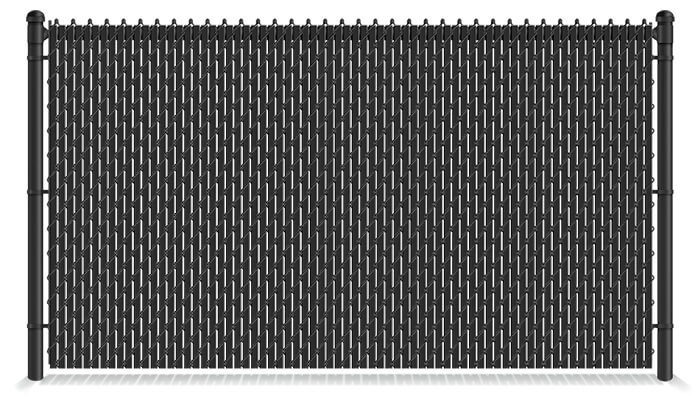 Semi-Privacy Chain Link Fence in Danville Virginia