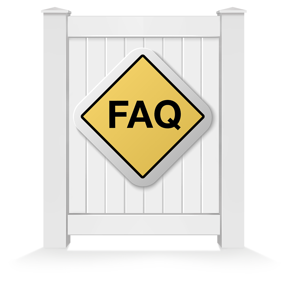 vinyl fence FAQs in the Danville Virginia area