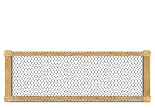 California Chain Link wood fence in Danville Virginia