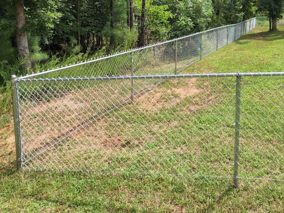 Chain link fence contractor in Danville Virginia