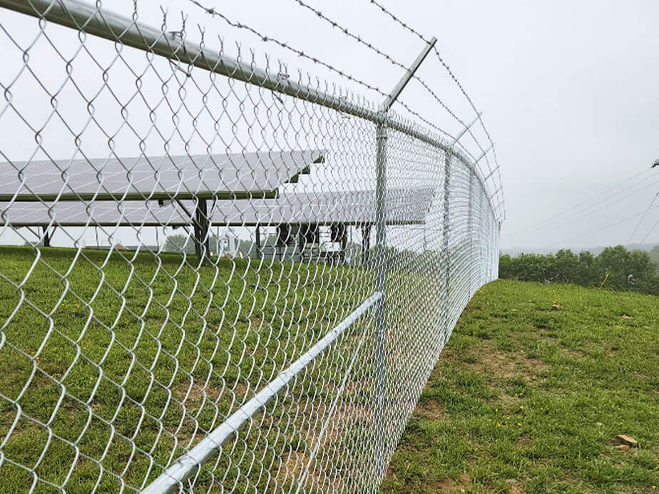 Chain link fence contractor in Danville Virginia