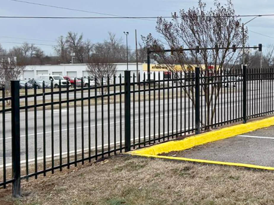 Ornamental steel fence contractor in Danville Virginia