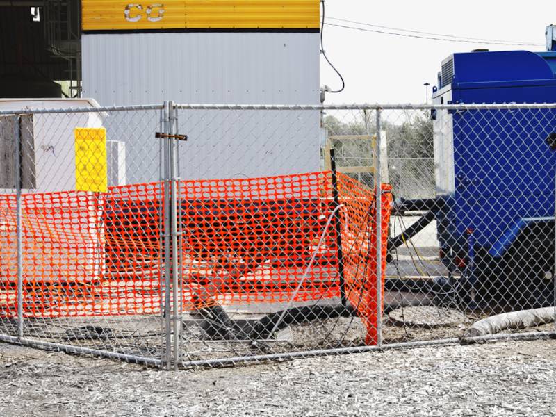 Temporary fence contractor in Danville Virginia