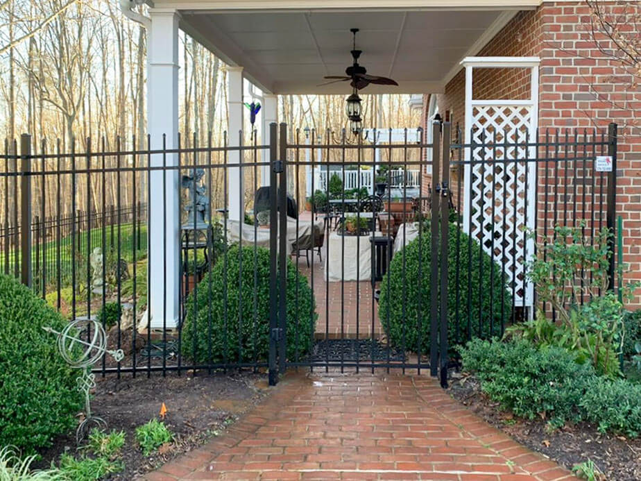ornamental steel fence Axton Virginia