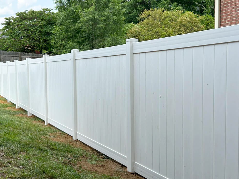 Martinsville Virginia wood privacy fencing
